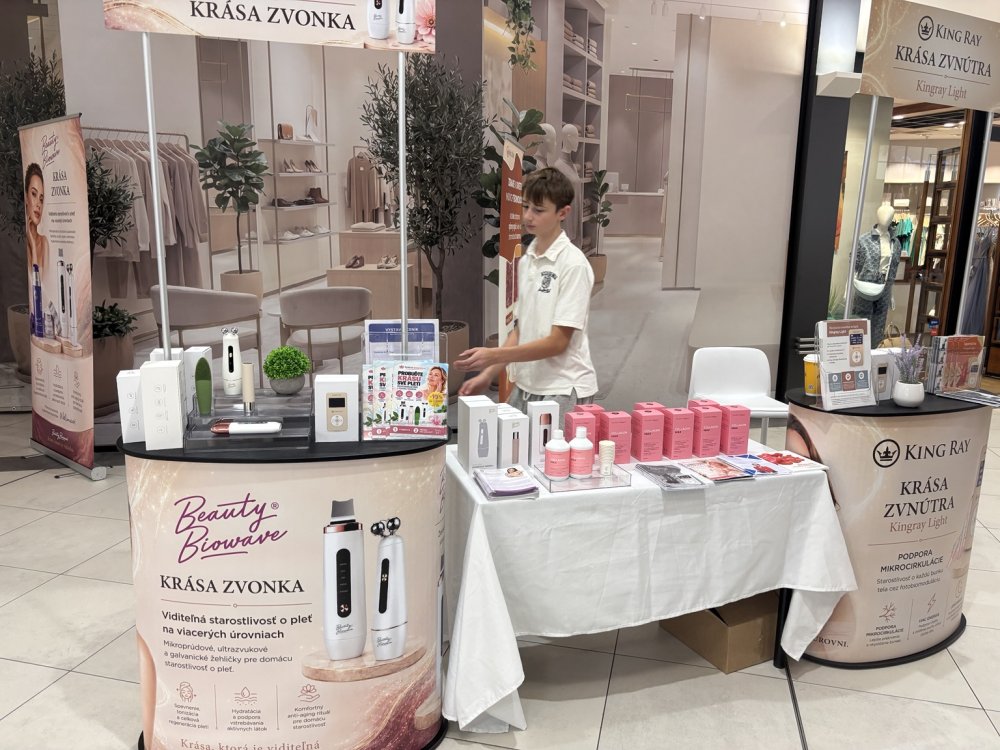 Prezentácia značiek Kingray Light a BeautyBioWave