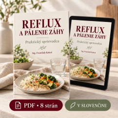 Reflux a pálenie záhy – praktický PDF sprievodca, 8 strán